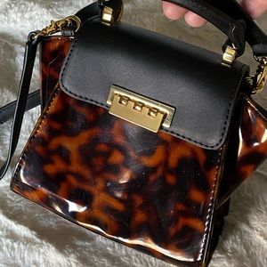 Petite Zac By Zac Posen Tortoise Crossbody